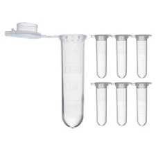 2mL Polypropylene Micro Centrifuge Tubes, Flip-Cap Tube with Frosted Area