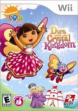 Dora the Explorer: Dora Saves the Crystal Kingdom (Nintendo Wii) CIB Tested!