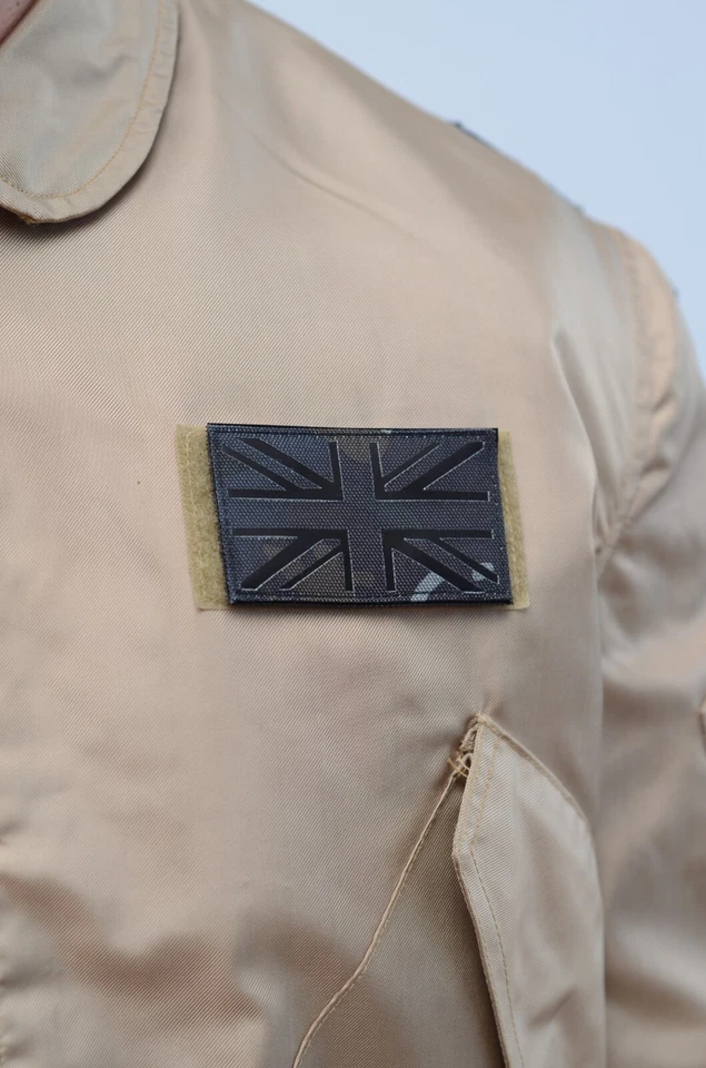 Vintage Men's Beige Nylon Jacket Flyers Summer Type CWU - 36/P Size L (42-44) - Image 4 of 4