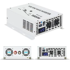 Pure Sine Wave inverter 1000W 24V to 110/120/220/240V Car/Home Solar Off Grid