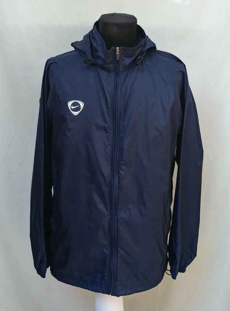 navy blue nike windbreaker mens