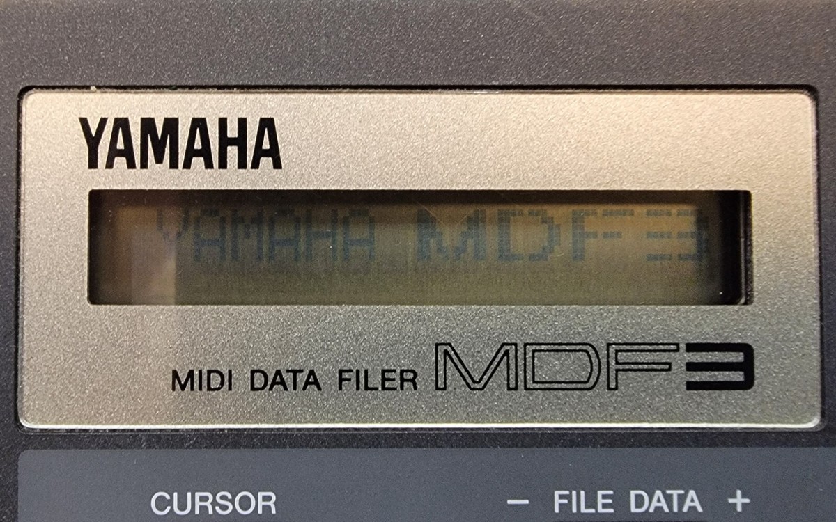 YAMAHA MDF3 Vintage Yamaha MDF3 MIDI Data Filer Floppy Drive