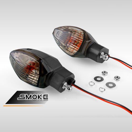 2Pcs Smoke Motorcycle Read Side Indicators For Honda Wave 125/MSX125/Blade 125 - Picture 1 of 12