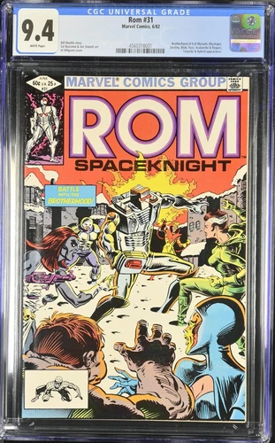 ROM #31, Marvel (1982) CGC 9.4 (NM) - 2nd App Rogue, Brotherhood Evil Mutants!
