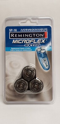 REMINGTON Microflex Extra Replacement Heads Cutters SP-16 New Sealed