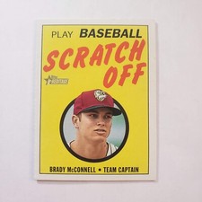 2020 Topps Heritage Minors 1971 Scratch Off Brady McConnell card # 17