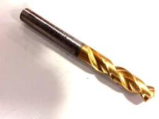 DORMER A520 Screw Machine Drill Bit 0171400 Size 10/32" TiN Coat 84mm Length 
