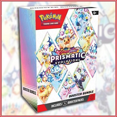 prismatic evolutions booster box ebay Pokemon - Scarlet & Violet - Prismatic Evolutions main image 0