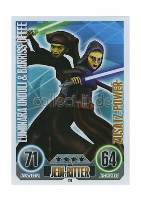 Force Attax 110 - LUMINARA UNDULI & BARRISS OFFEE - Zusatz-Power SERIE 1 (2010)