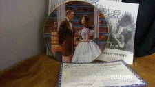 PAUL JENNIS~ "A DECLARATION OF LOVE" 3rd / Gone with the Wind Collectors Plates.