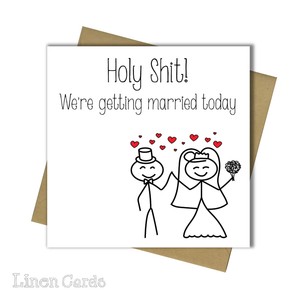 Husband To Be Card Wife To Be Card Groom Card Bride Card