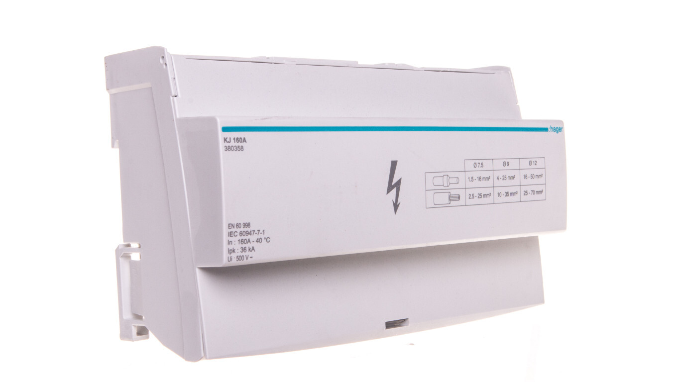 Distribution block 4-pole 160A KJ160A /T2UK