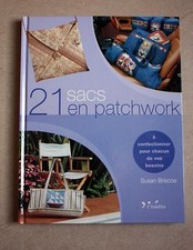 LIVRE 21 SACS EN PATCHWORK NEUF
