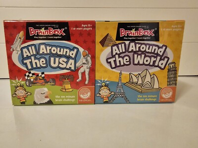 MindWare Brain Box Play Together Learn Together ALL AROUND THE USA AND THE WORLD