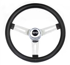 1968 Chevrolet Camaro Ss 13.5 Chrome Grip Steering Wheel Winstall Kit 1968 Chevrolet Camaro Ss 13.5 Chrome Grip Steering Wheel Winstall Kit
