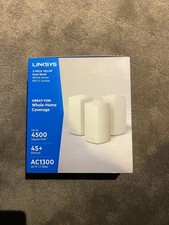 Linksys Velop Dual-Band WiFi 5 Mesh System 3-Pack AC1300 Whole Home Coverage