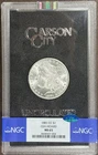1881-CC (MS65 CAC) Morgan Silver Dollar $1 NGC - With Box and COA