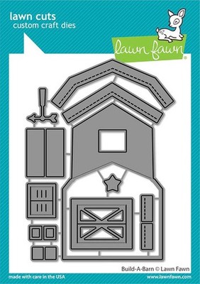 Lawn Fawn, lawn cuts/ Stanzschablone, build-a-barn