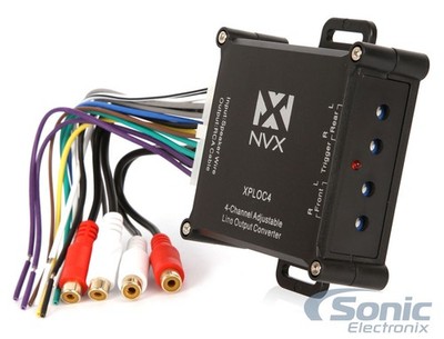 Open Box, Great - NVX XPLOC4 4-Channel 600W Adjustable Line Output Converter
