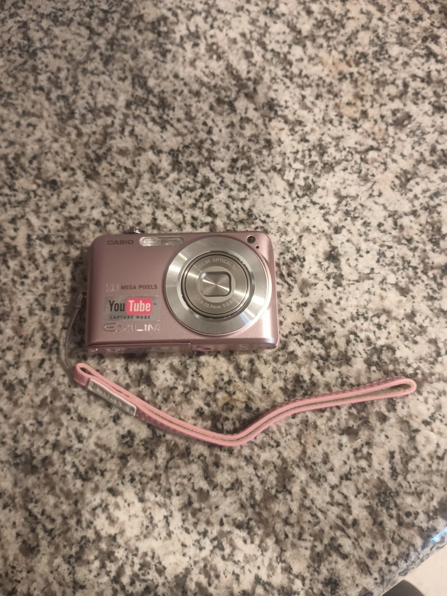 90%new！！ CASIO EXILIM ZOOM EX-Z1050 Gold 10.1 MP Digital Camera