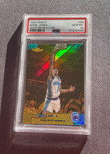 1999 TOPPS FINEST GOLD REFRACTOR #58 EDDIE JONES PSA 10 POP 1