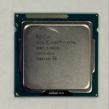 Intel Core i7-3770K SR0PL 3.50GHz Quad-Core 8MB LGA1155 Desktop CPU Processor