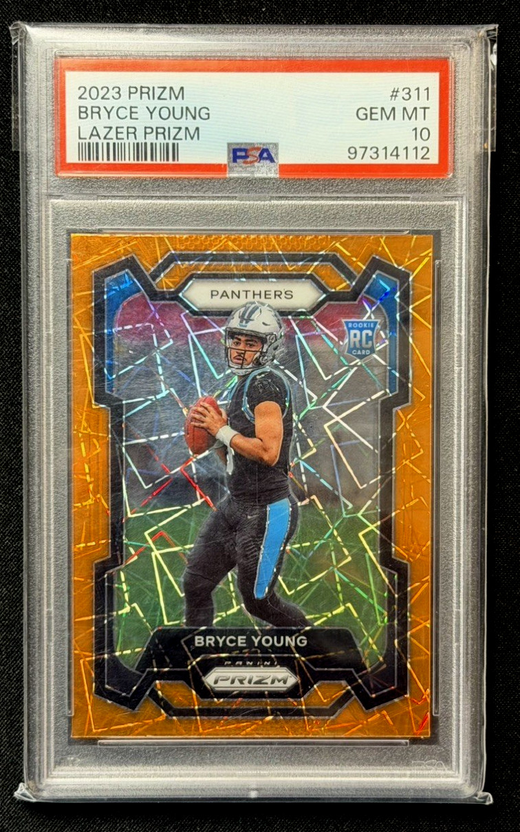 Bryce Young Panini Prizm #311 Lazer