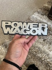 Vintage Dodge Power Wagon Circa 79 Emblembadge Vintage Dodge Power Wagon Circa 79 Emblembadge