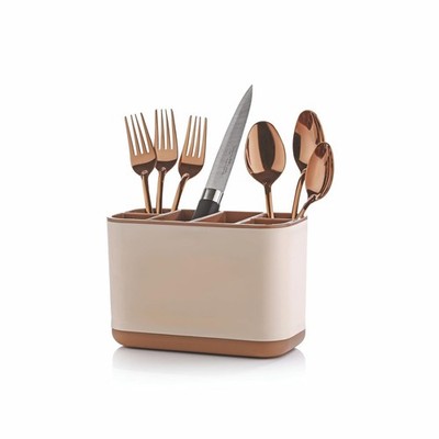 6-Compartment Kitchen Organizer Rack for Cutlery, Tools, Cosmetic, Desk For Home