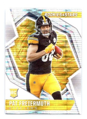 Pat Freiermuth 2021 Panini Rookies & Stars #132 Pulsar Prizm RC Rookie