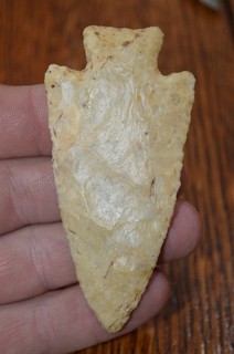 Nice Burlington Chert Archaic Hardin St. Louis Co Missouri 3.25 x 1.5/8