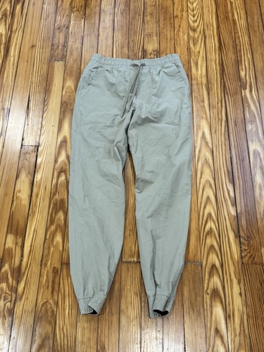 Lululemon ABC Jogger Men's Canvas Pants size Medium Drawstring Pockets Outdoor - Picture 2 of 4