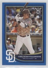 2018 Topps Big League Blue Christian Villanueva #371 6wi