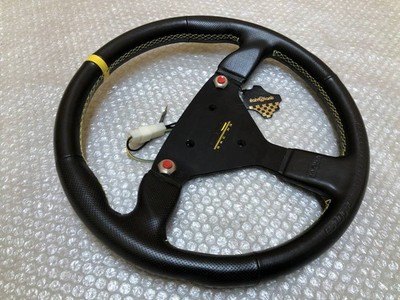 italvolanti OZ Racing Super Turismo Steering Wheel 350mm Black JDM