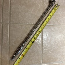 New Snap-on Sn18b - 12 Drive - 18 Long - Chrome Breaker Bar - Made In Usa