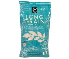 Member's Mark Long Grain White Rice 25 lb Bag Bulk Pantry Staple