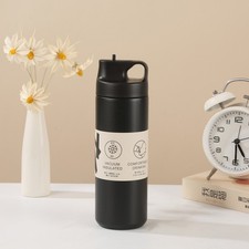 Insulated Travel Coffee Mug Cup Thermal Stainless Steel Flask Vacuum Thermos