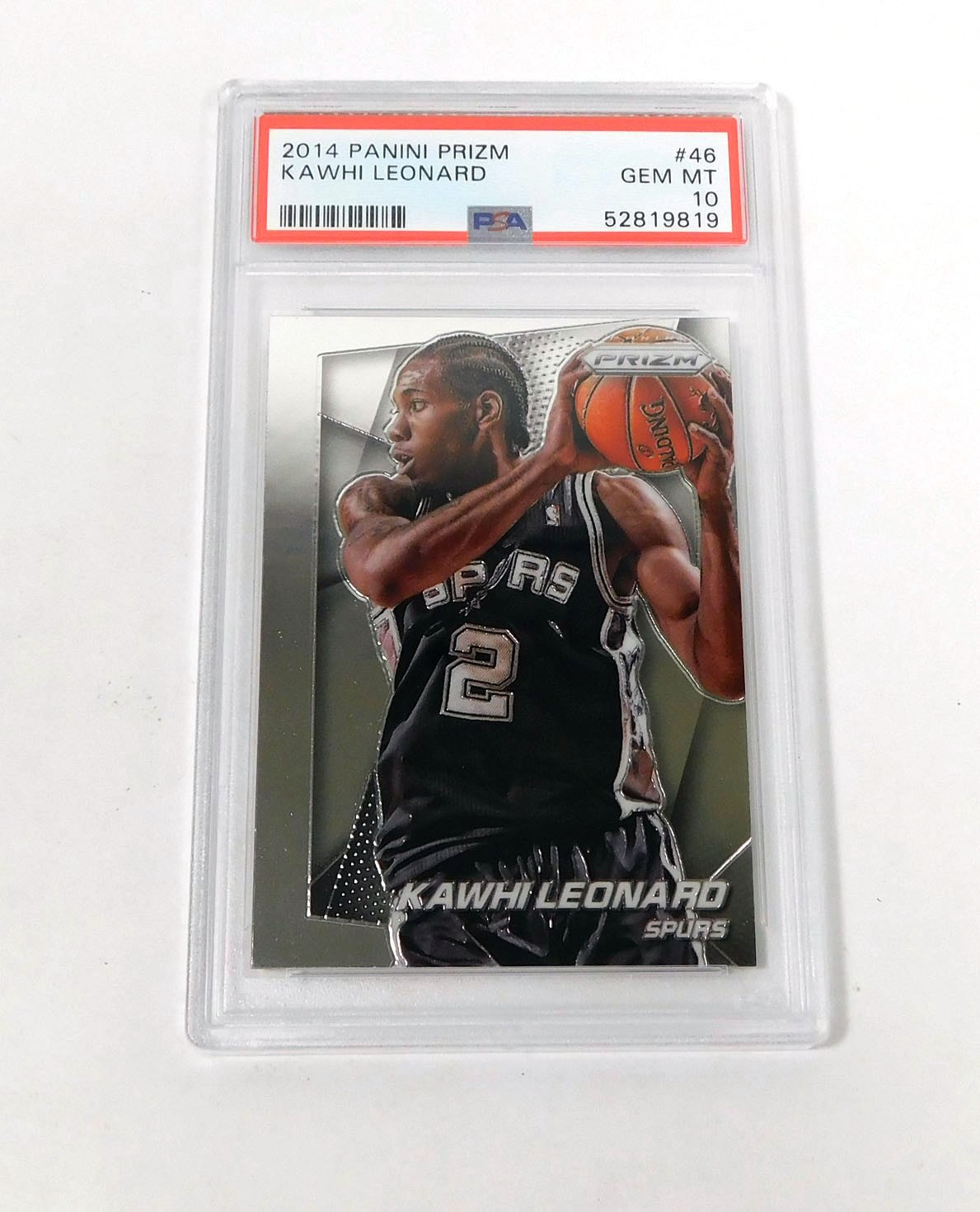 2014-15 Panini Prizm Kawhi Leonard #46 Spurs PSA 10 DA044874