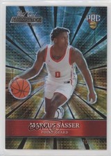 2021 Wild Card Alumination Teal/Yellow Sparkle /175 Marcus Sasser #ABC-59 13ys