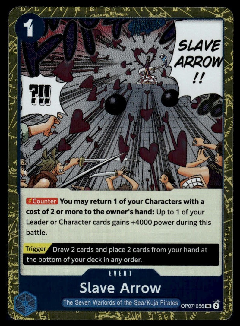 Premium Booster -The Best- Vol. 2 #OP07-056 Slave Arrow (Pirate Foil)