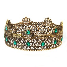Men's Crowns Metal Adult Men Birthday Homecoming Party Crown King Crown For C...