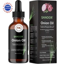 Himalayan Red Onions Oil 2.02oz 60ml Pure Cold pressed Hair Growth Treatment