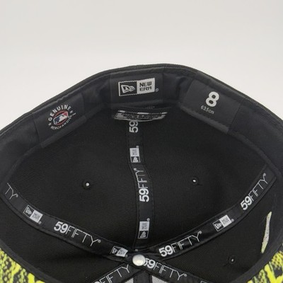 New Era Pittsburgh Pirates Fitted Hat 76th WS Patch Black Neon