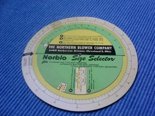 Rechenscheibe von Perrygraf  AIR FLOW Calculator  von 1948 !!!