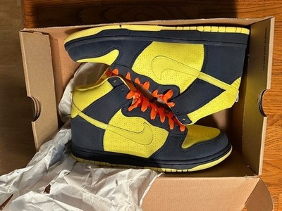 Nike Dunk High Yellow 317982 772 Mens 11