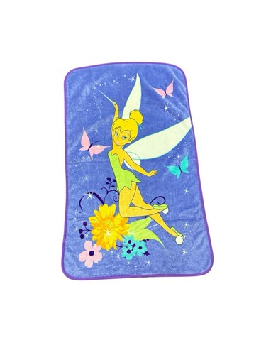 Disney Tinker Bell Wand Purple Small Fleece Blanket