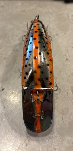 Yakima Bait Brand Flatfish Fishing Lure, Size: M2, Color: Metallic Parrot