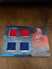 Bobby Hull 2020-21 Leaf In the Game Used Hockey Jersey Serial # 9/35