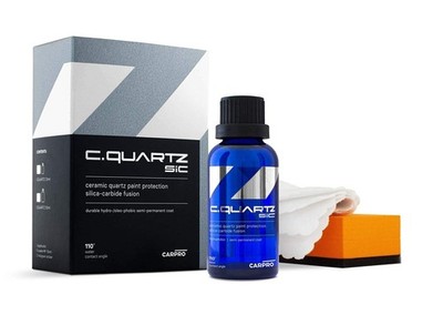 CARPRO CQUARTZ SiC 50ml Kit - Car Ceramic Coating Finish, Quartz Based Nanote...