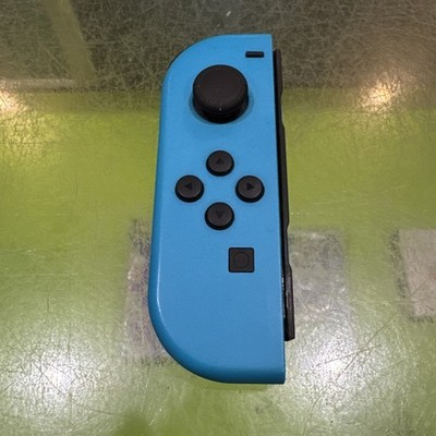 Nintendo Switch OEM  LEFT NEON BLUE  Joy-Con Replacement Controller - Works!